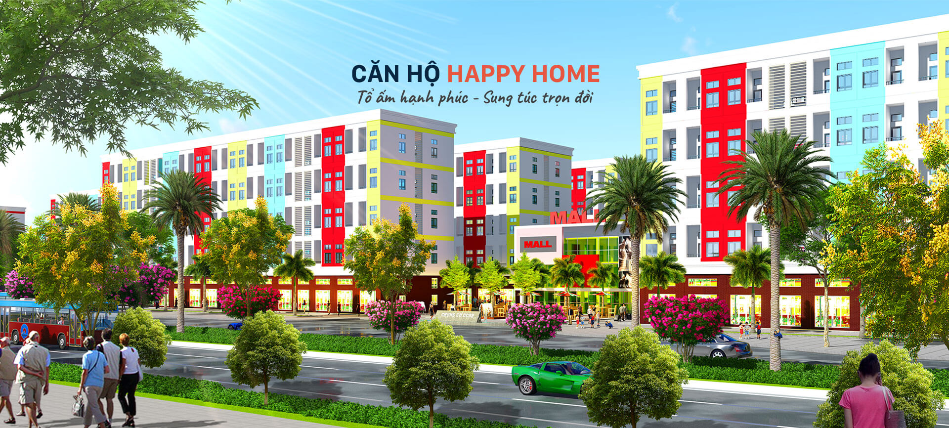 Căn hộ happy home - chung cư dta